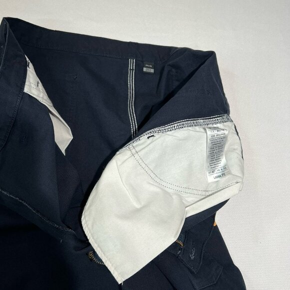 Carhartt Loose Fit Washed Duck Utility Work Pants Mens Sz 44x32 Blue BN0011 New - Picture 6 of 14